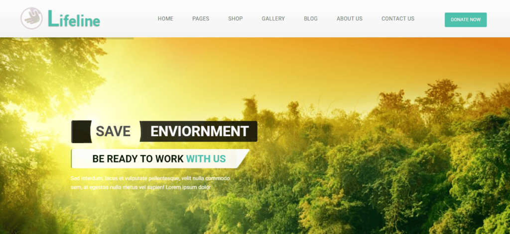 best environmental WordPress themes