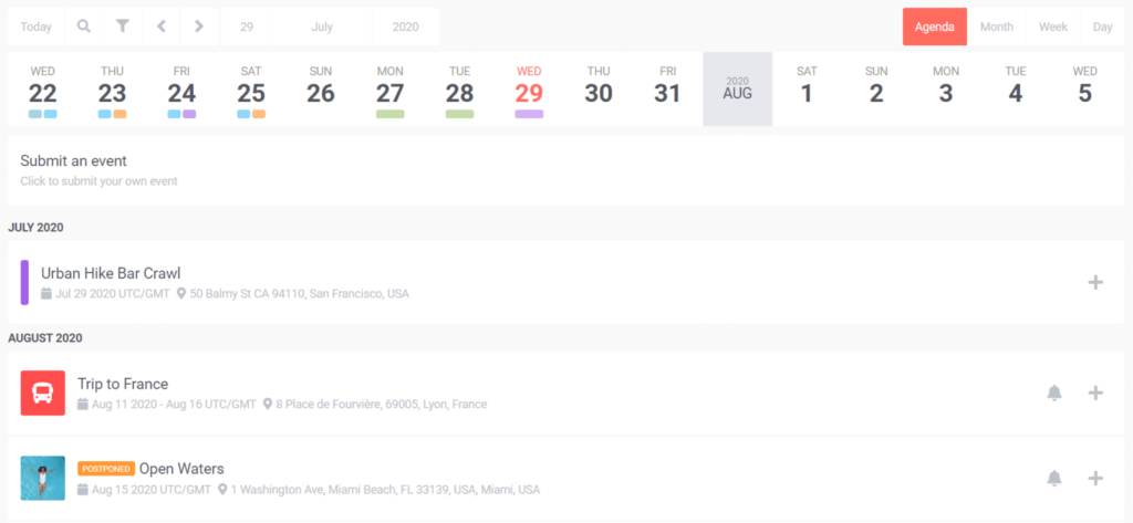 WordPress Event Calendar Plugins