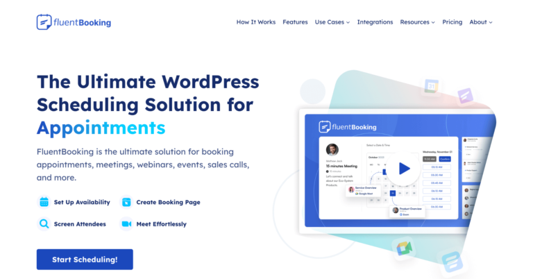 FluentBooking Review – Best WordPress Plugin for Booking and Appointment