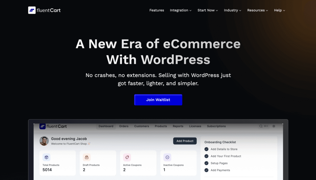 FluentCart, Shopping Cart, Plugin, eCommerce