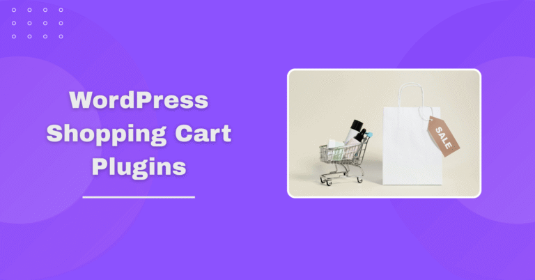 Shopping Cart, Plugin, eCommerce, WordPress